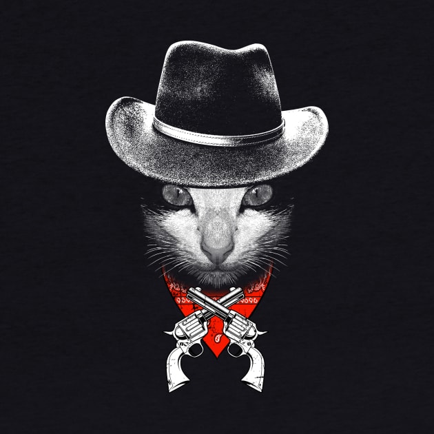 Cowboy Cat by Moncheng